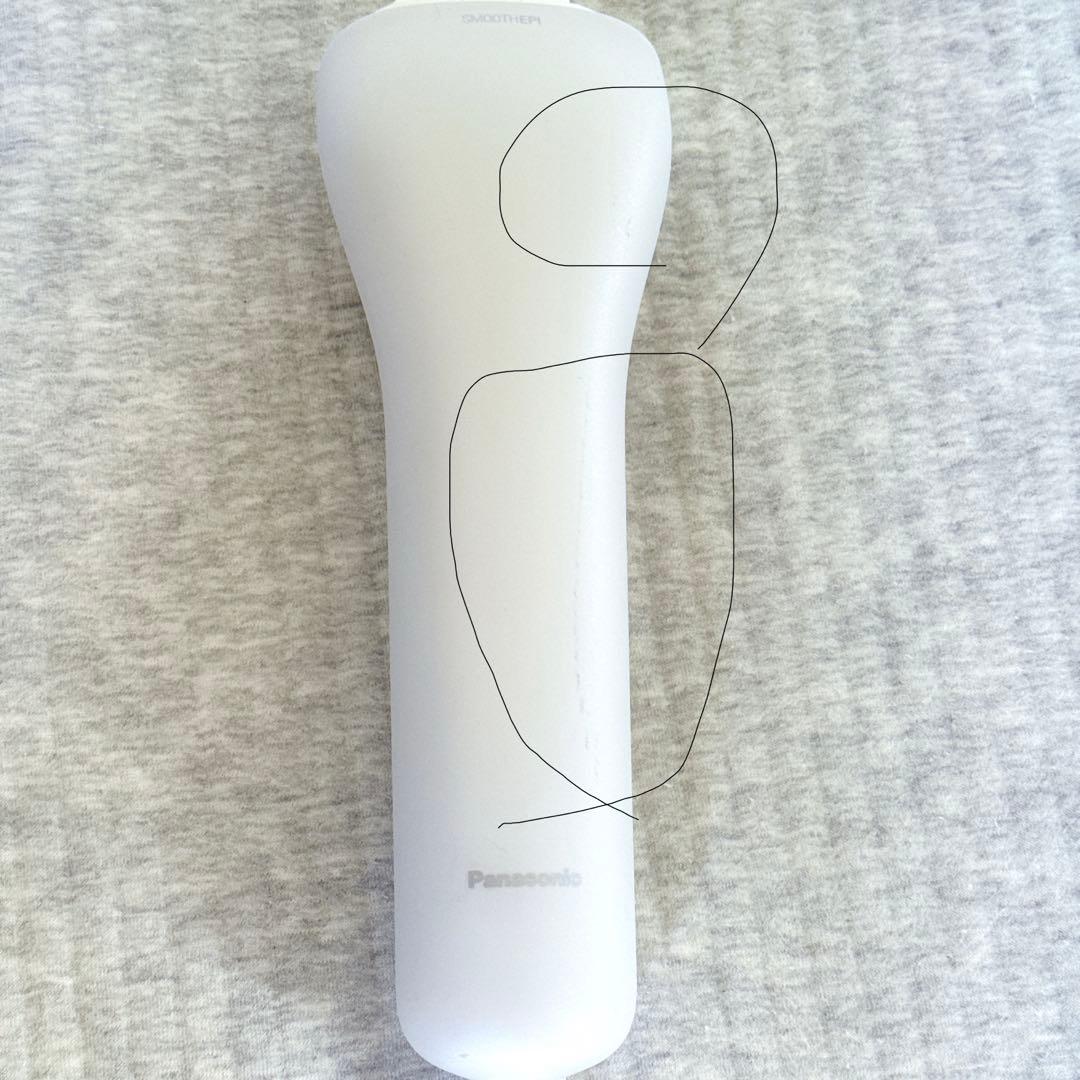 美品　動作確認済　Panasonic 脱毛器 ES-WG0A ホワイト　美容
