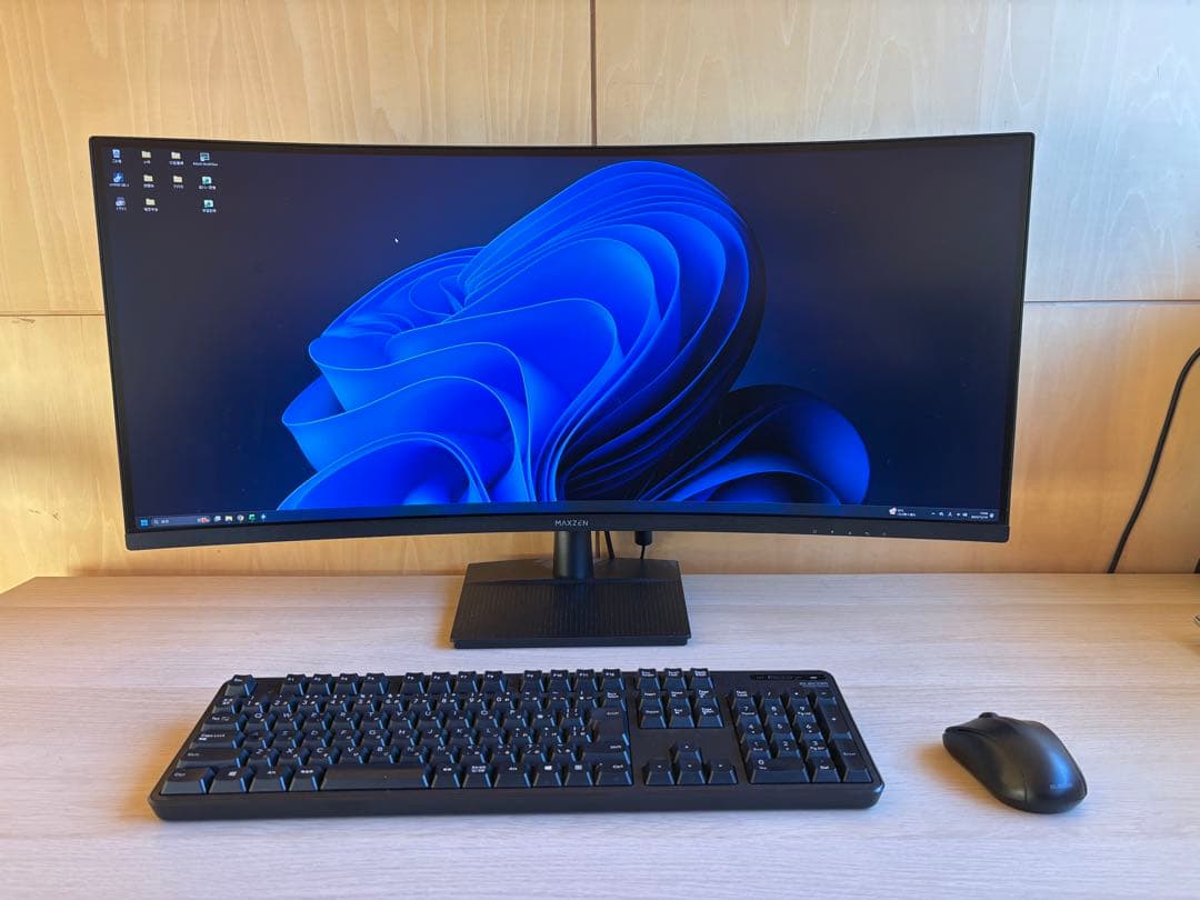 MAXZEN MGM34IC02　モニター　34型