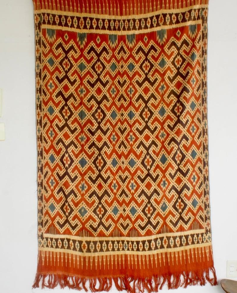 インドネシア スラウェシ島 トラジャ族のイカット7