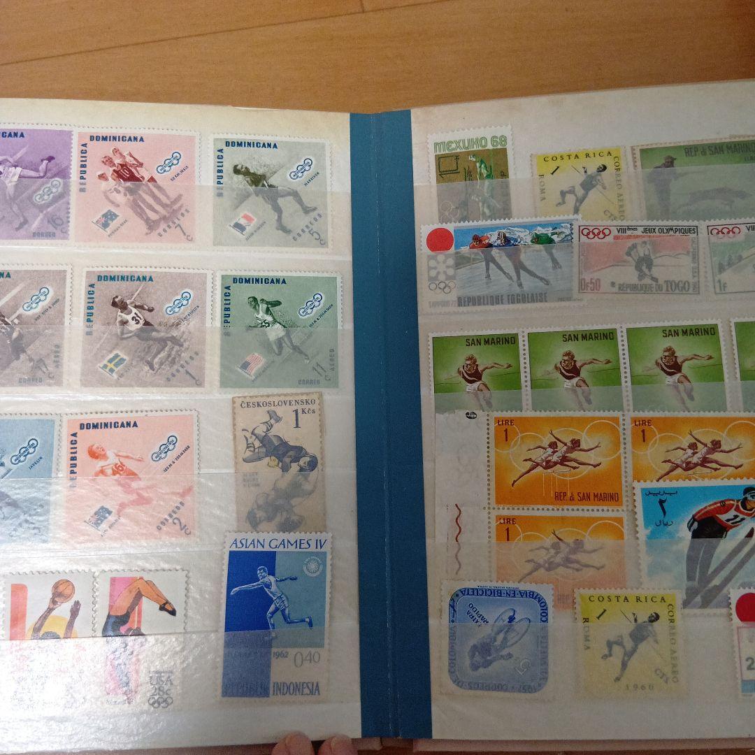 未使用　オリンピック切手コレクション