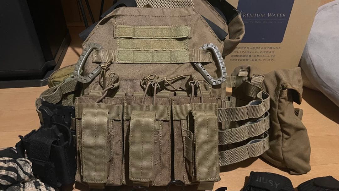 プレキャリと装備一式