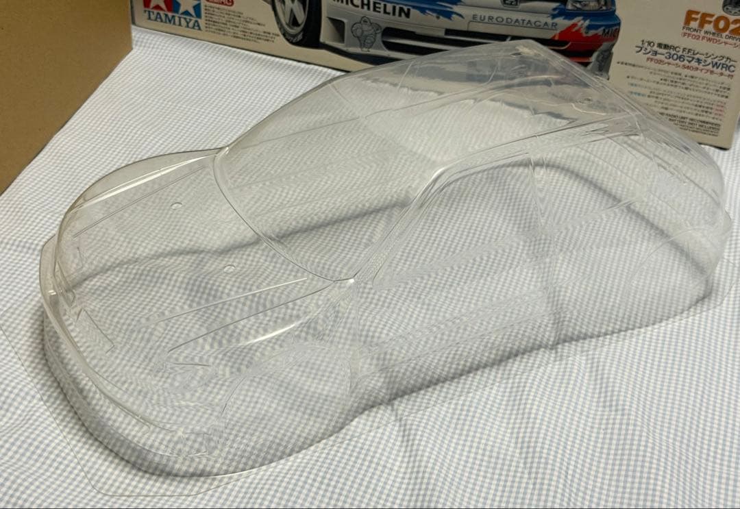 タミヤ★PEUGEOT306 MAXI WRC FF02シャーシ★ラスト1台★