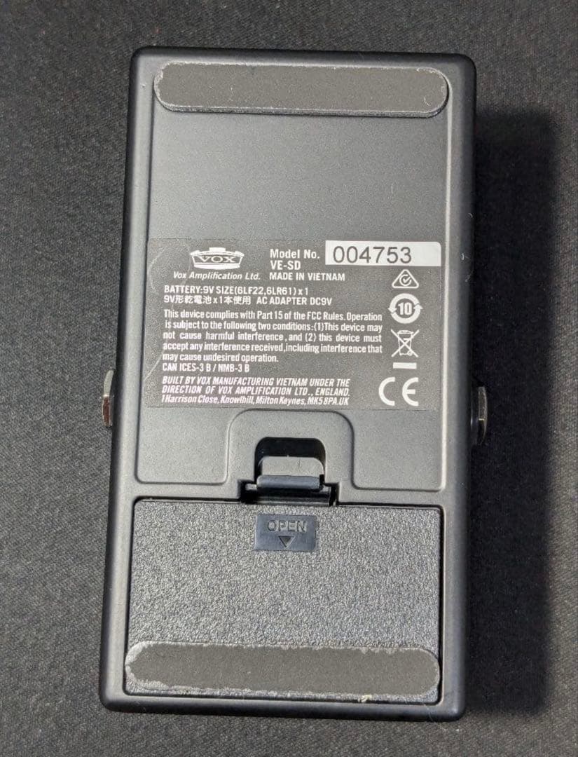 【即日発送】VOX SILK DRIVE ギターエフェクター