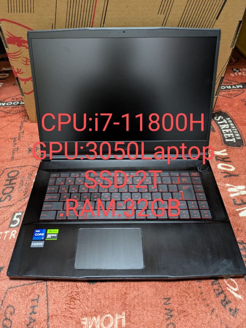 msiゲーミングノートパソコン