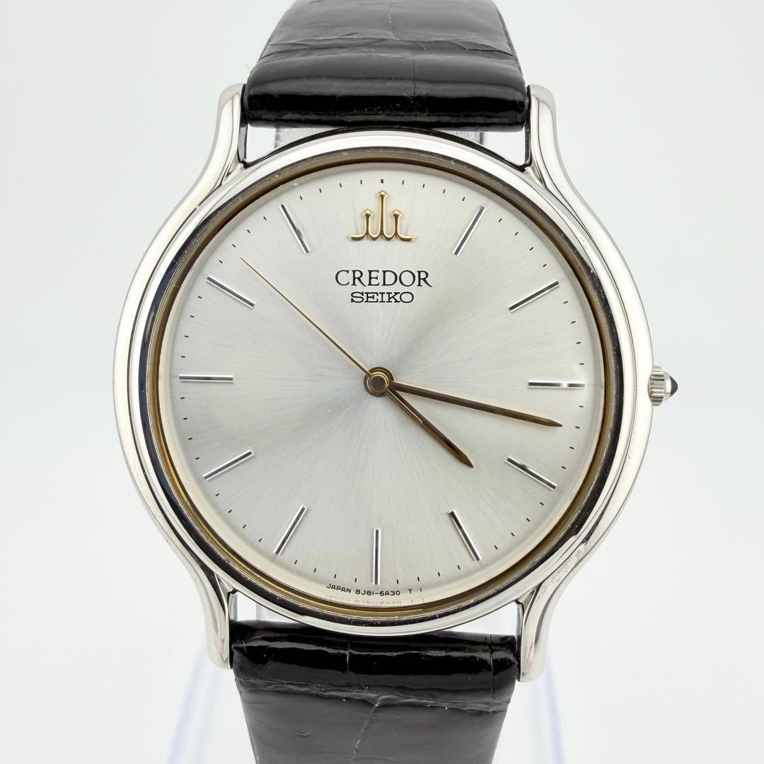 極美品 セイコー クレドール GCAR011 メンズ クォーツ腕時計