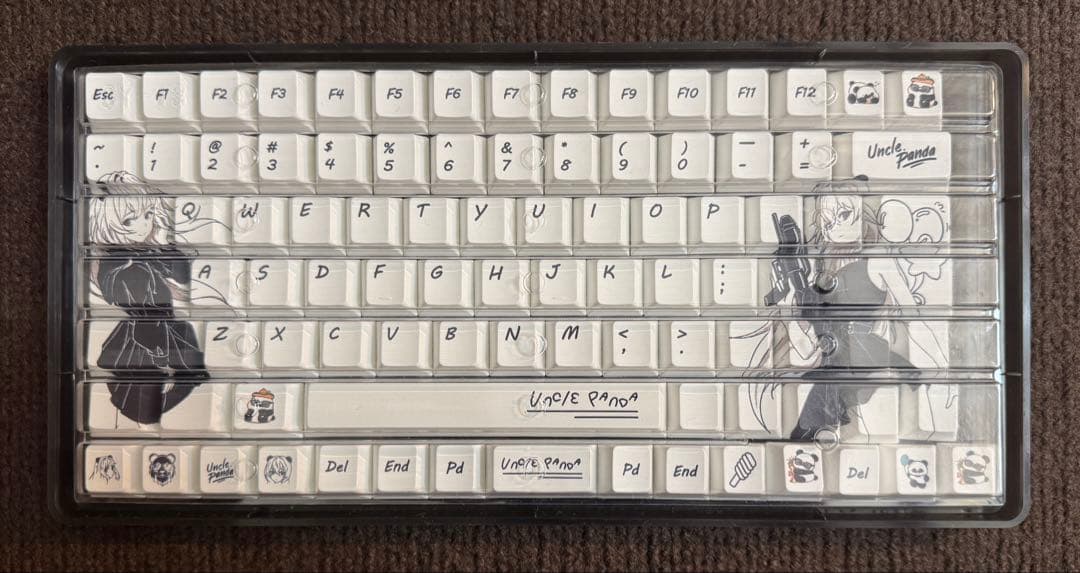 【新品未使用】Uncle Panda キーキャップ 64キー