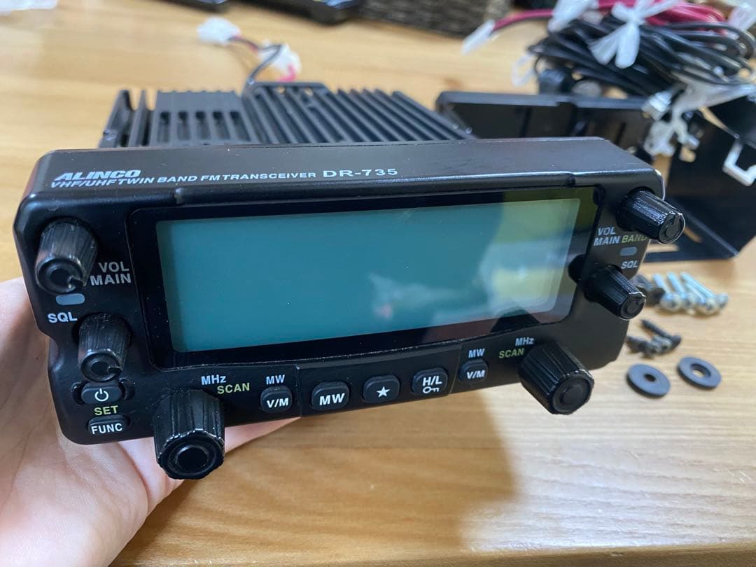 【即運用OK】ALINCO アマチュア無線機 VHF/UHF フルセット