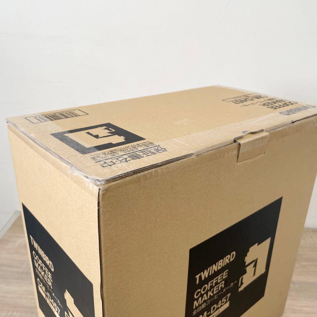 ★未使用品★ TWINBIRD コーヒーメーカー CM-D457B 3杯用　黒