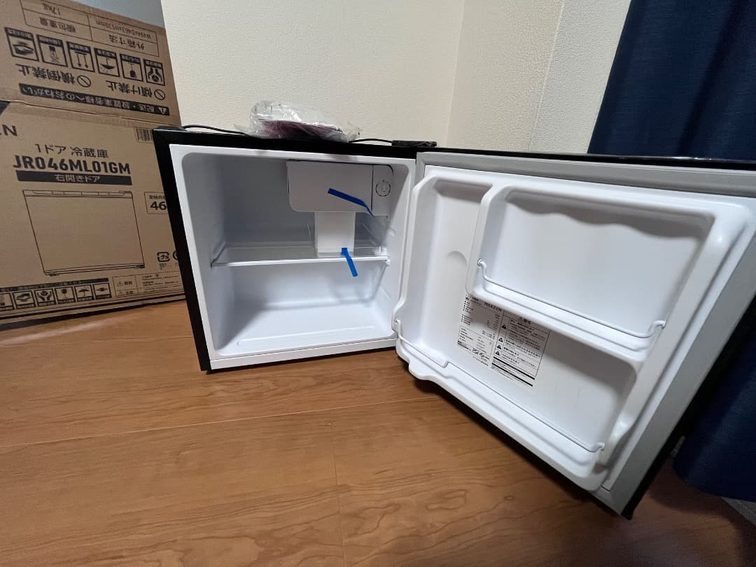 MAXZEN 冷蔵庫　46L JR046ML01GM
