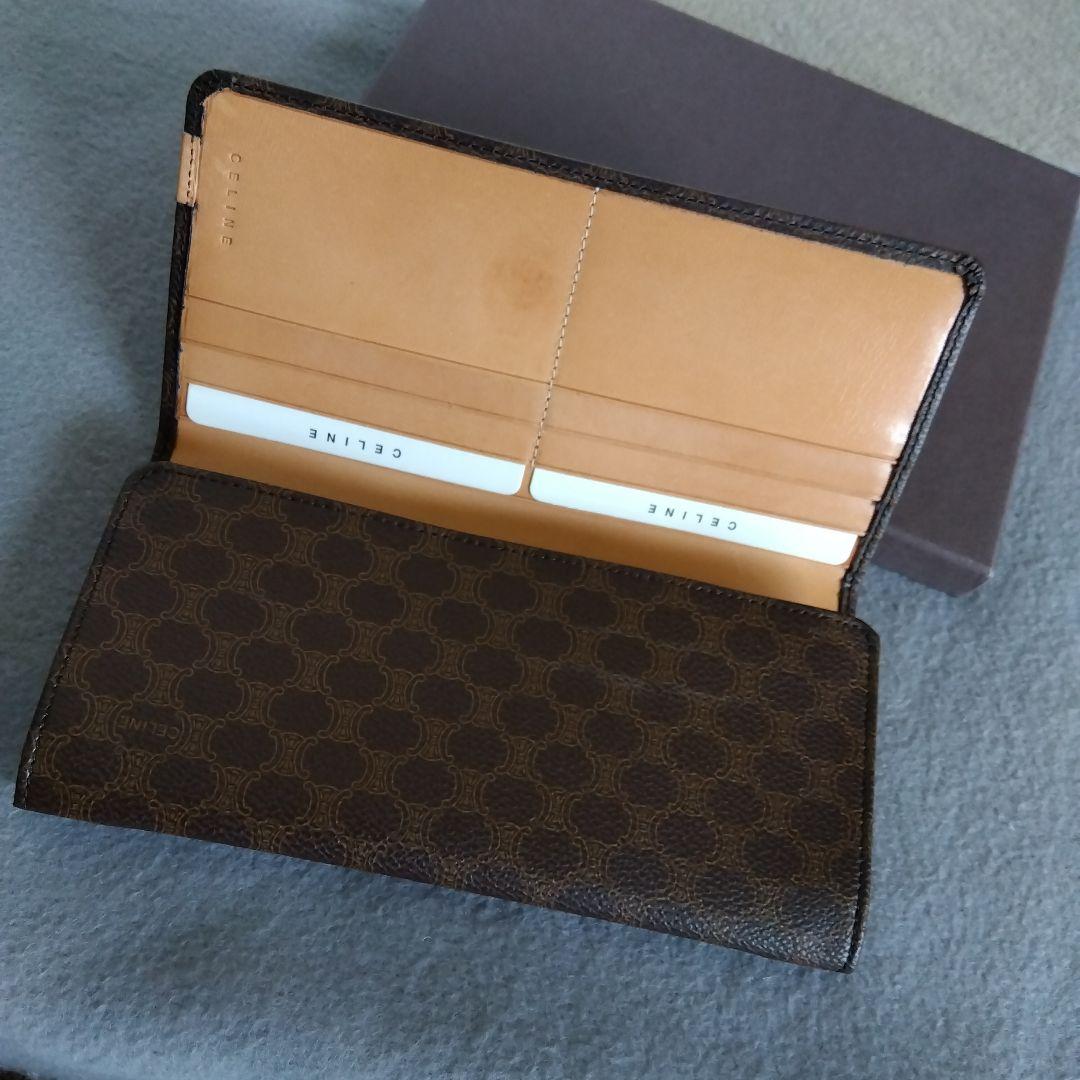 モンチッチ様　【未使用】セリーヌ　CELINE　マカダム柄　2つ折　長財布