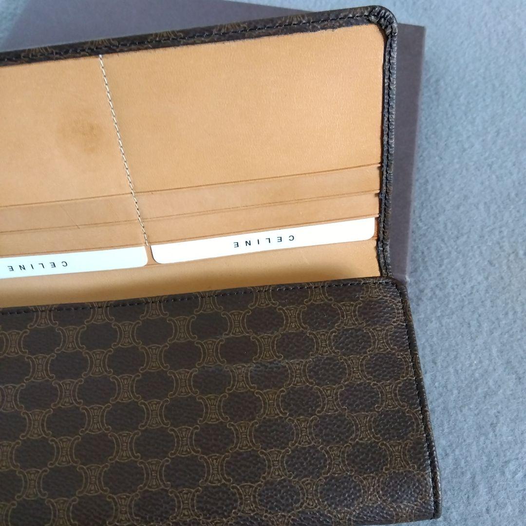 モンチッチ様　【未使用】セリーヌ　CELINE　マカダム柄　2つ折　長財布