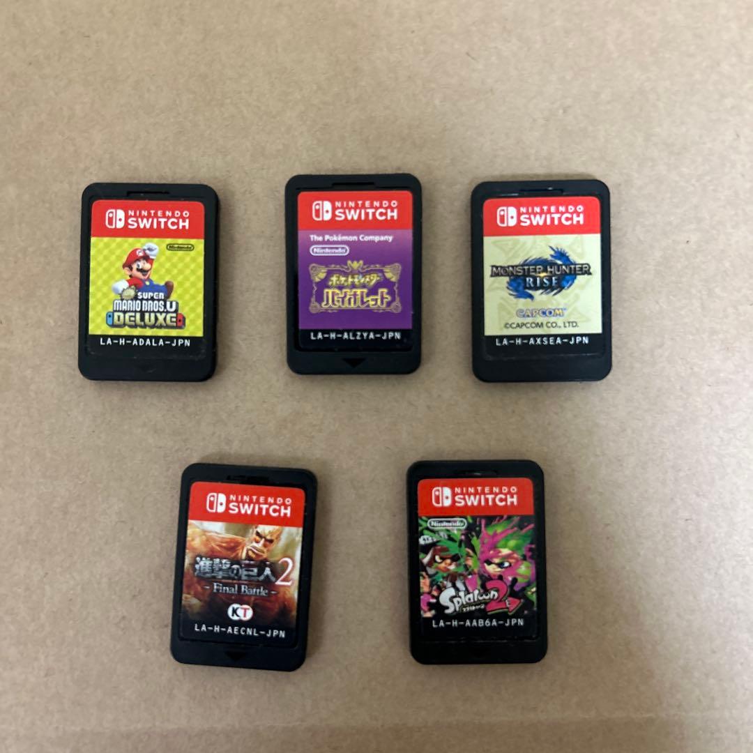 Nintendo Switchソフト5本まとめ売り