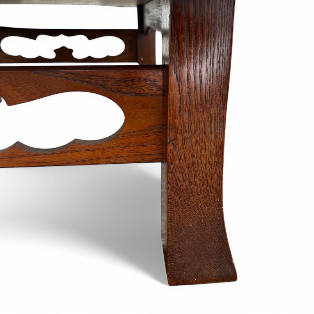 昭和レトロ センターテーブル 天然木 ちゃぶ台 座卓 ビンテージ ローテーブル