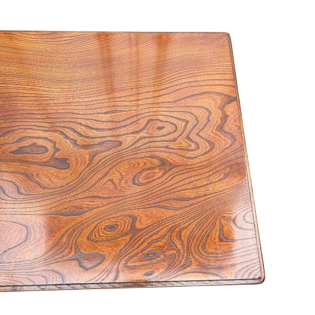 昭和レトロ センターテーブル 天然木 ちゃぶ台 座卓 ビンテージ ローテーブル