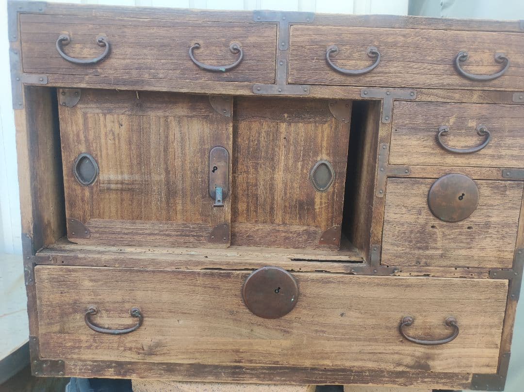 古道具  古家具  小引き出し  明治後期 小箪笥  レトロ