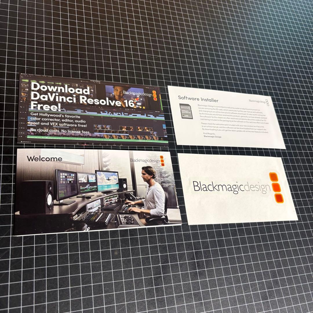 ATEM Mini Design Blackmagic ブラックマジックデザイン