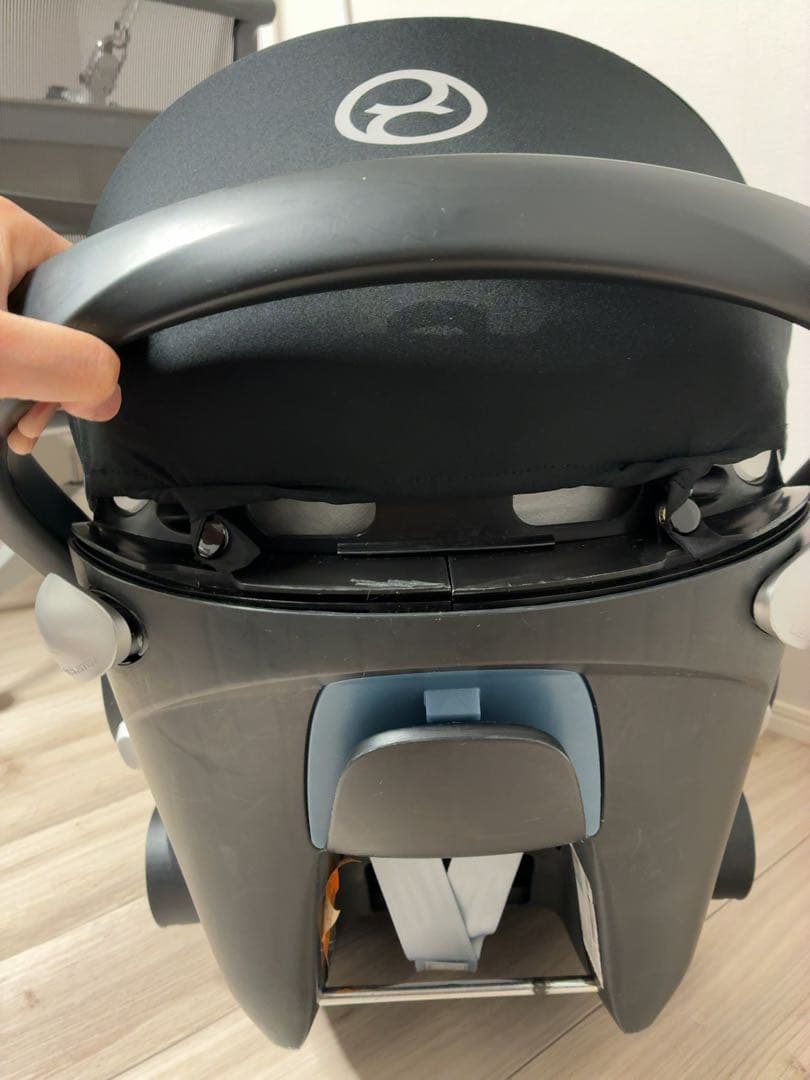 サイベックス aton qブラック ベビーシート 美品