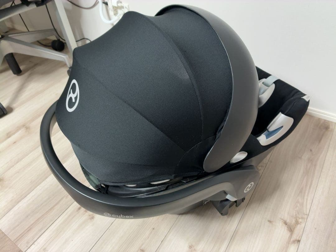 サイベックス aton qブラック ベビーシート 美品