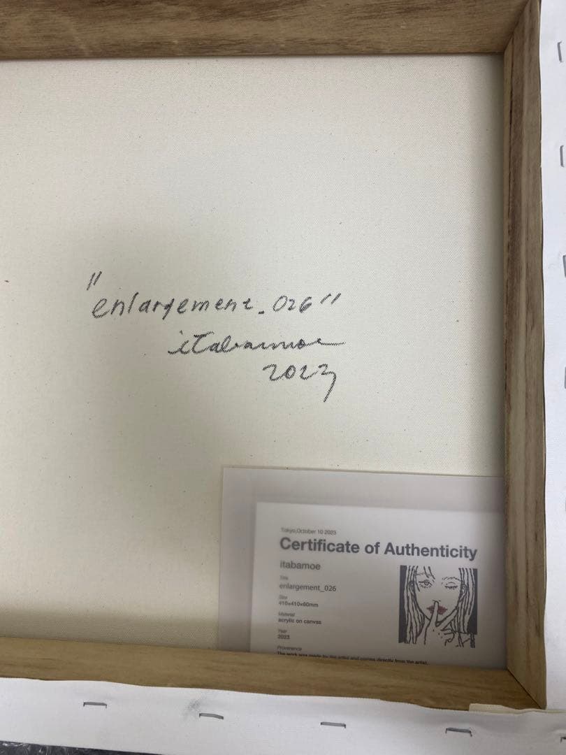 itabamoe 絵画　キャンバス　1点物