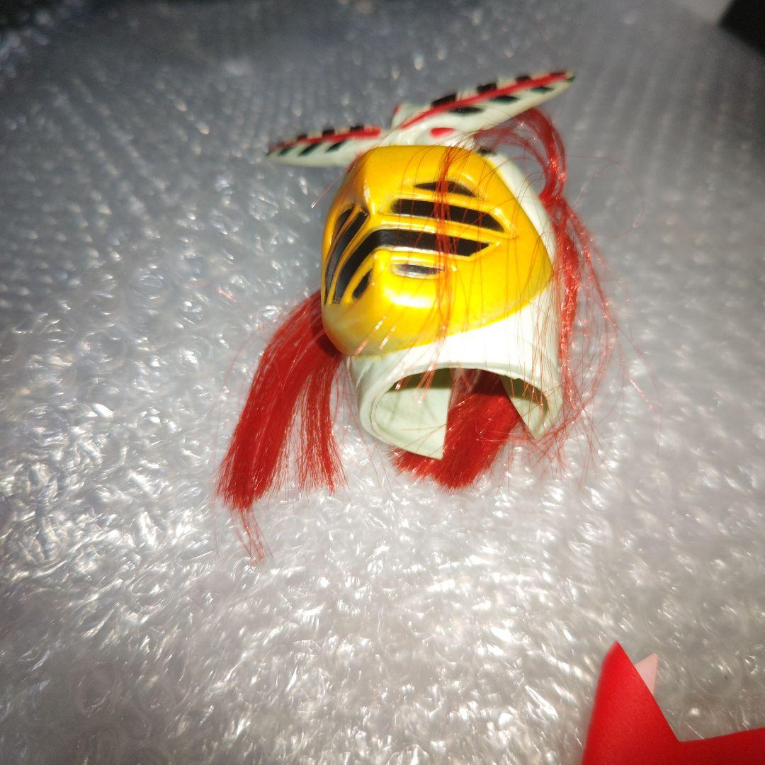 旧バンダイ　変身忍者嵐　面取れ　ソフビ　32cm　現状品