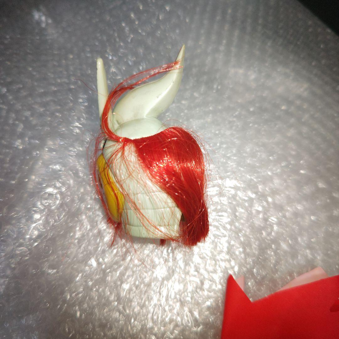 旧バンダイ　変身忍者嵐　面取れ　ソフビ　32cm　現状品