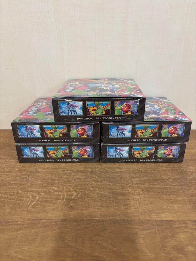 ポケモンカード インフェルノX 5box 新品　未開封　シュリンク付き