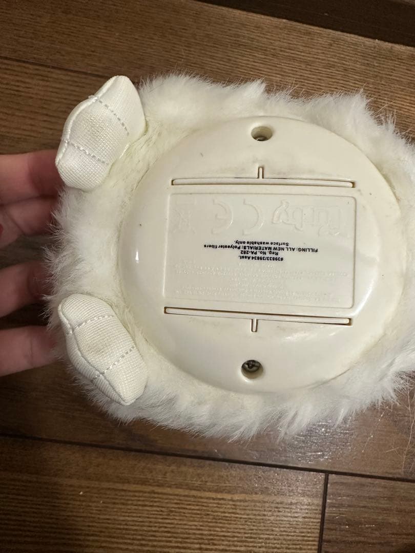 初代ファービ　TIGER社製ホワイト&クリーム　Furby ファービー 3