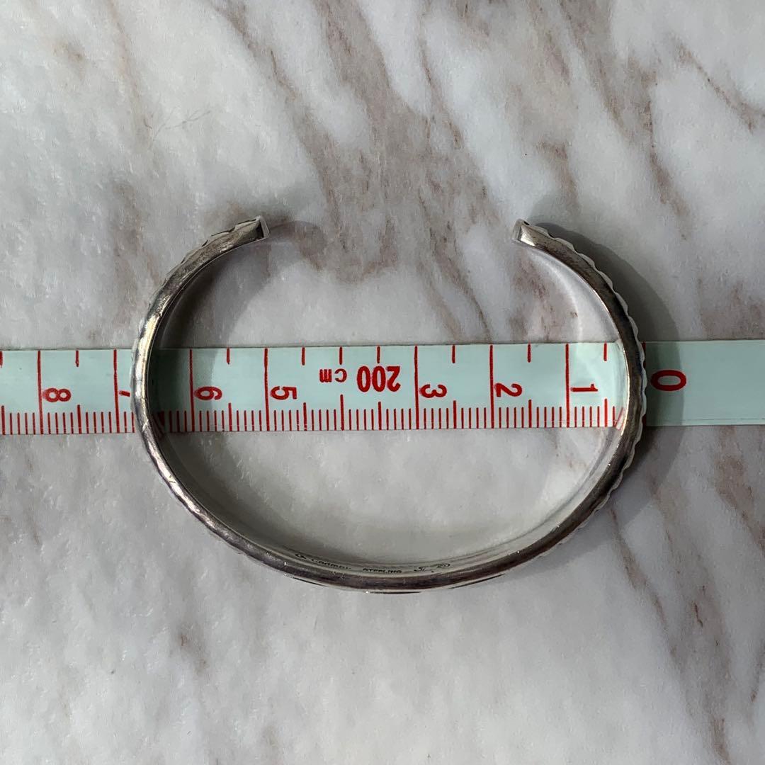 Darrell Cadman バングル Sterling刻印 スタンプ ナバホ族