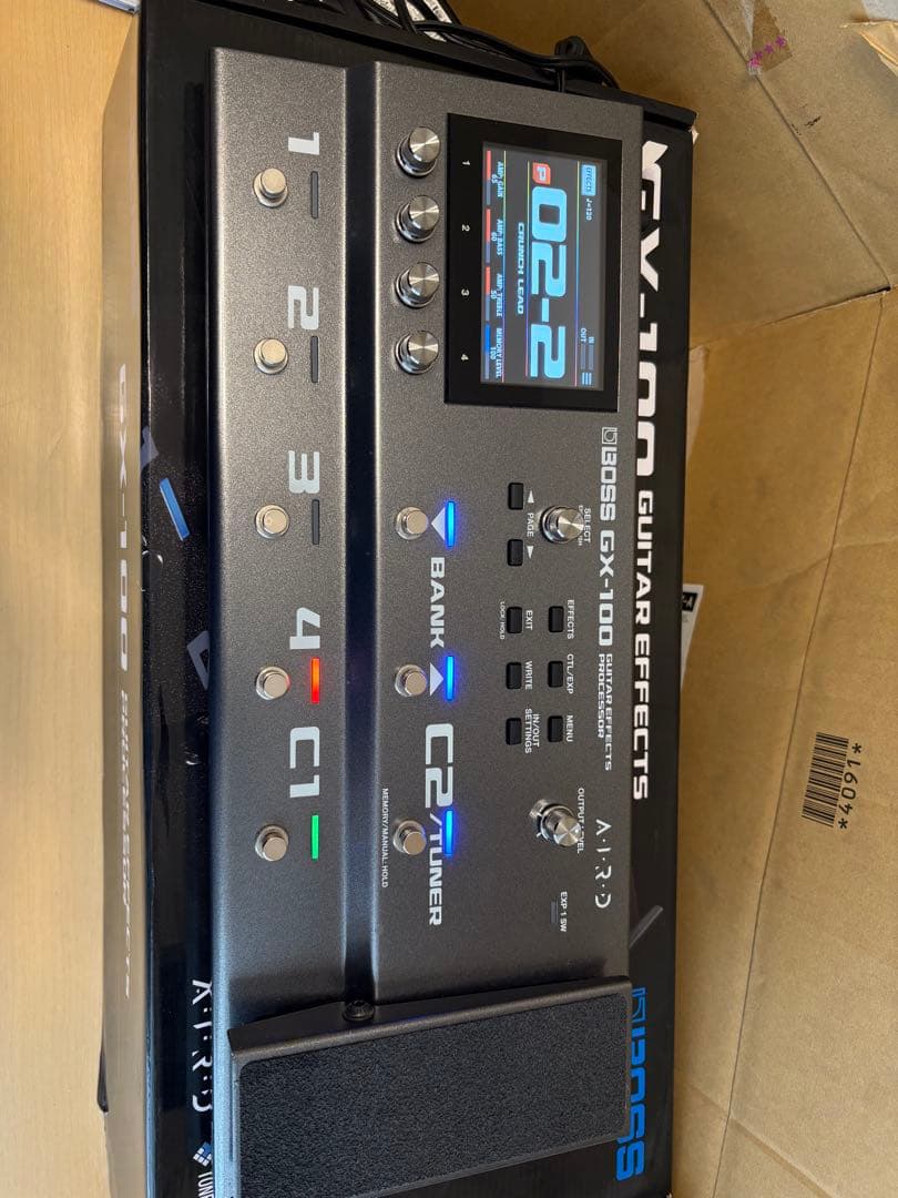 BOSS GX-100 マルチエフェクター　 Bluetoothアダプター付箱付