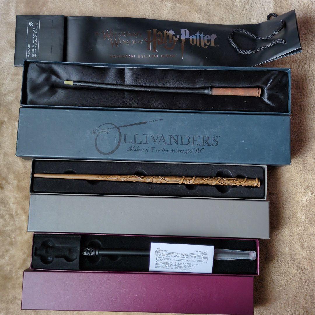 USJマジカルワンド1本とレプリカの杖2本セット