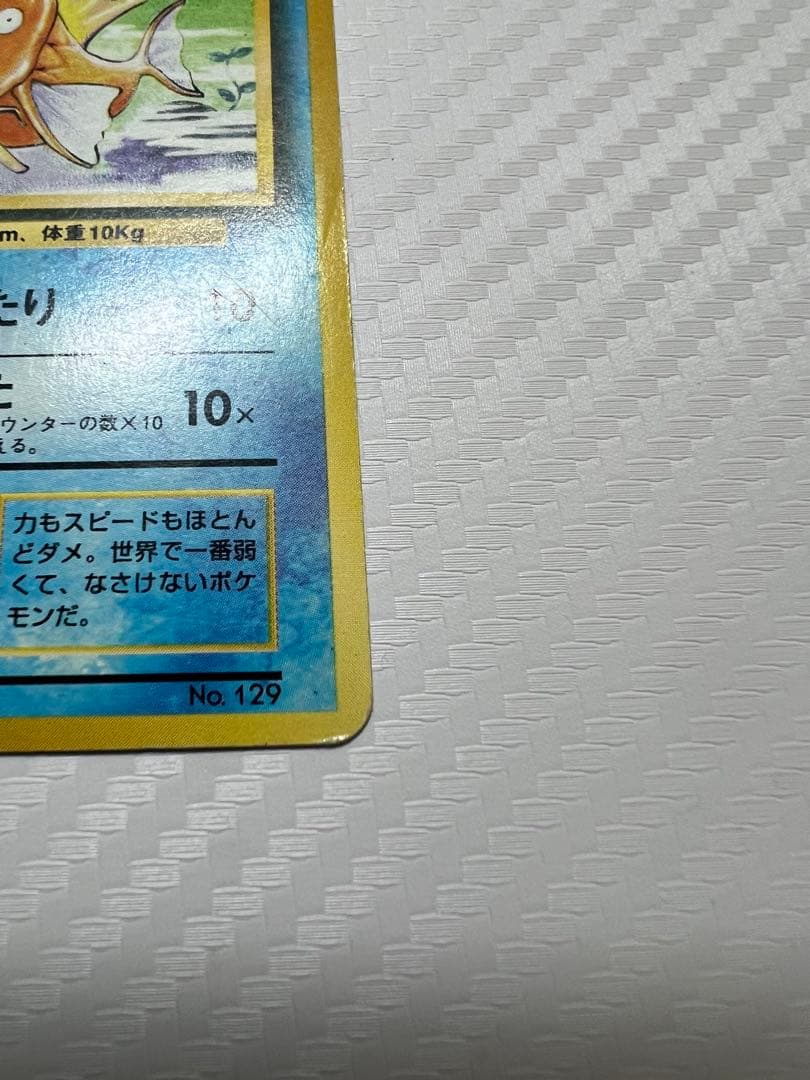 ポケモンカード 旧裏 マーク無し コイキング 初版