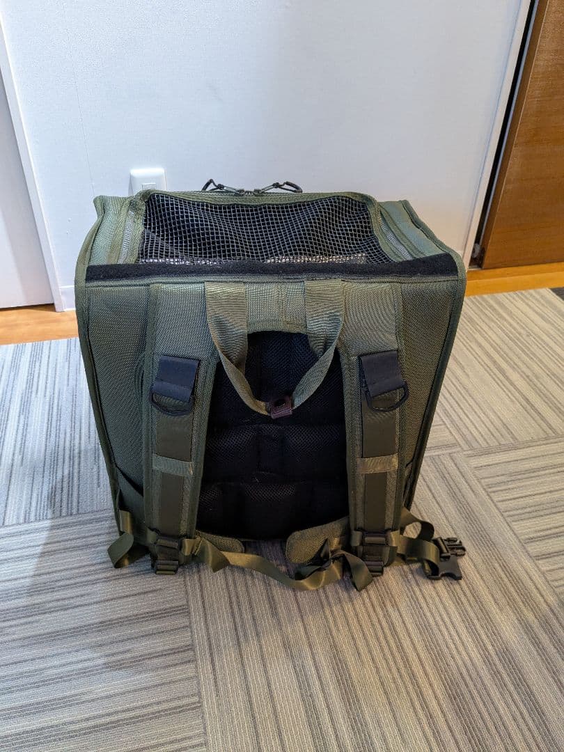 カーキ★マンダリンブラザーズブリクストンキャリーバックパック　リュック