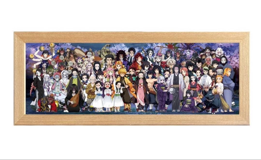 鬼滅の刃 LEDライト付き木材アクリルスタンド