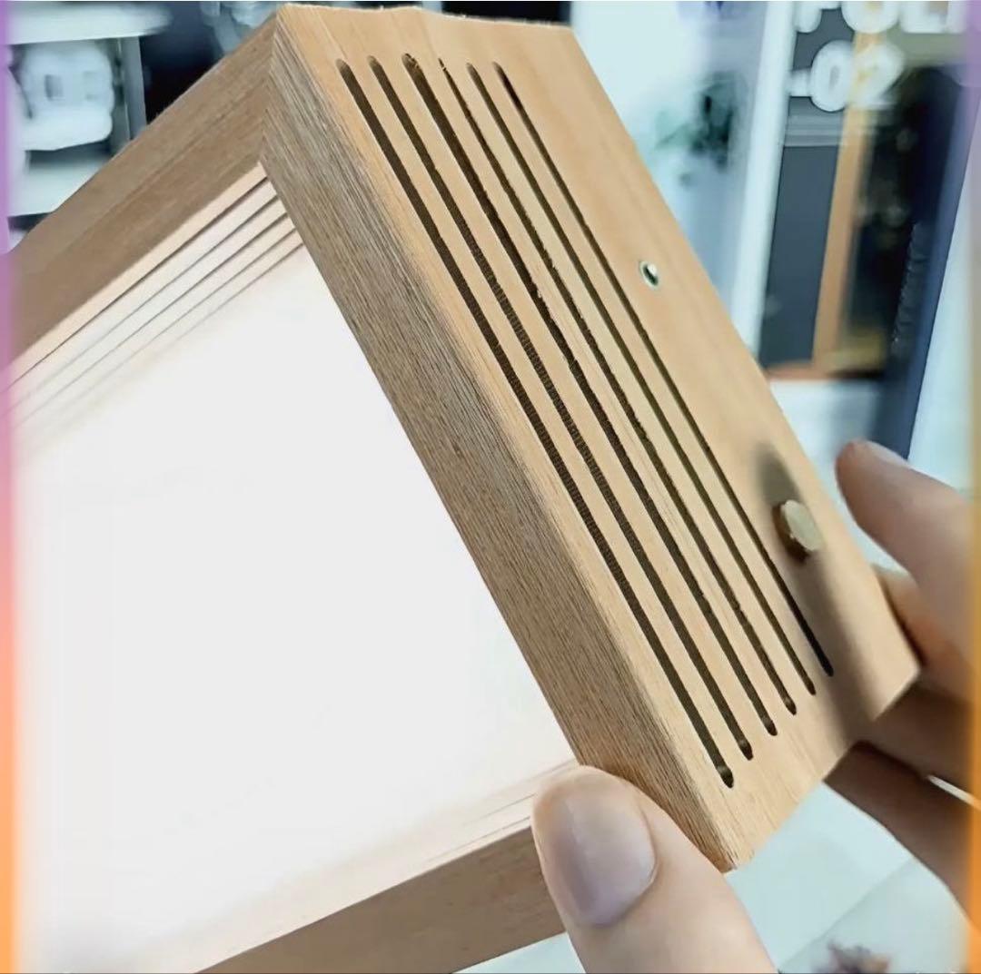 鬼滅の刃 LEDライト付き木材アクリルスタンド