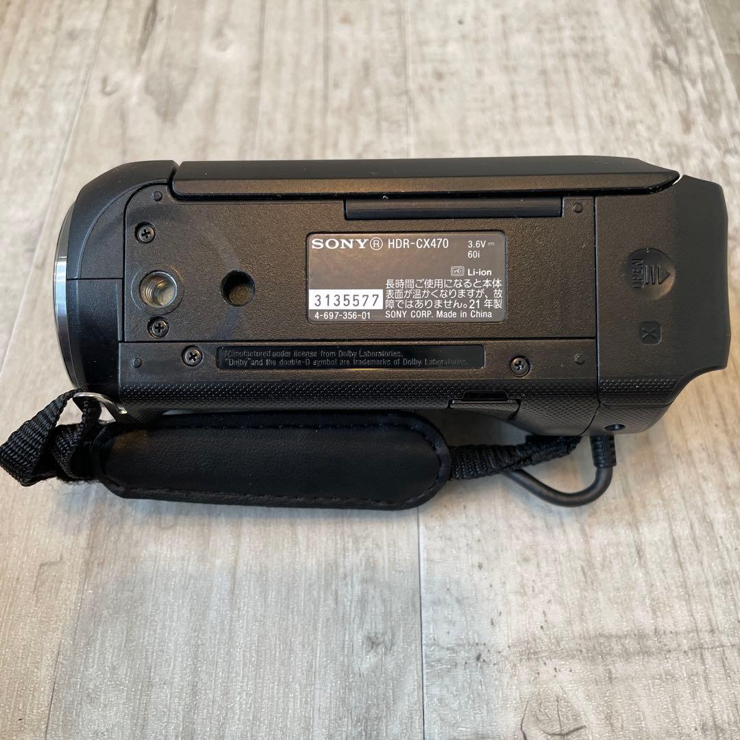 SONY HDR-CX470 ビデオカメラ＋microSDカード512MB