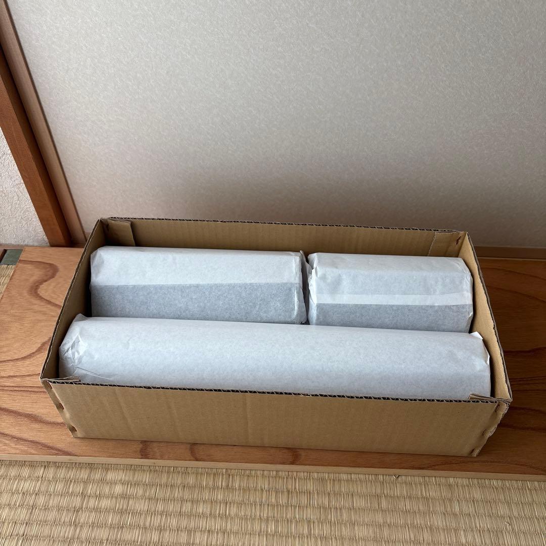 60 美品！短三管筒　3本セット　溜塗り　華道　生花　格花　花器