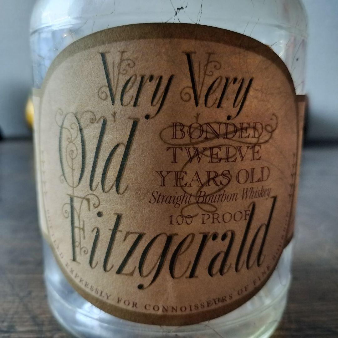 【古酒】12年Very Very Old Fitzgerald ウイスキー 空瓶