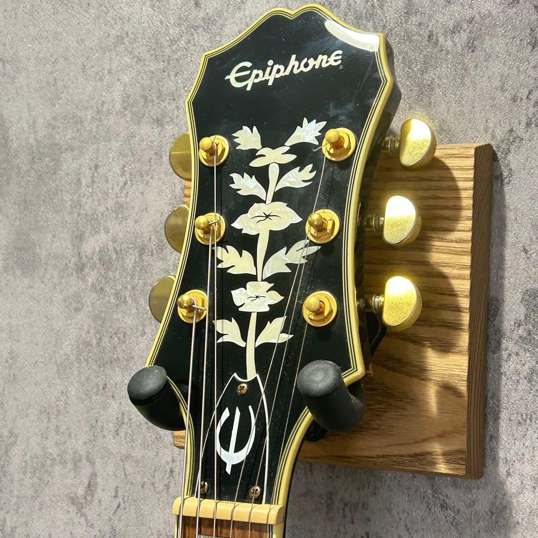 美品 シェラトンⅡ Epiphone セミアコースティックギター サンバースト