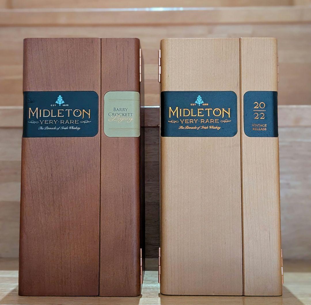 Midleton バリー・クロケット&2022年ヴィンテージ セット750 ml