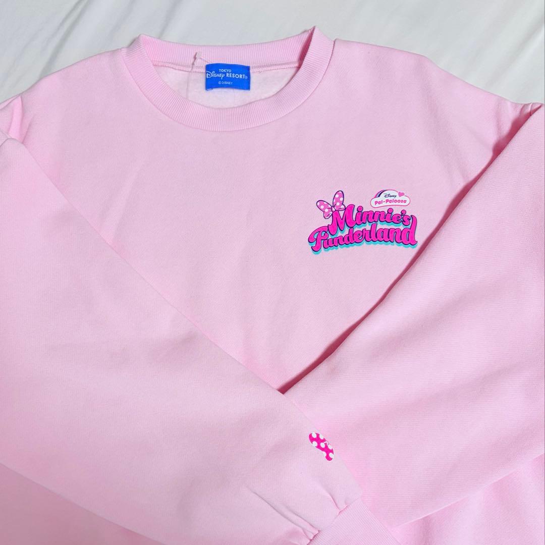 ディズニー　新品 トレーナー　パルパルーザ　ミニー　ファンダーランド　TDR
