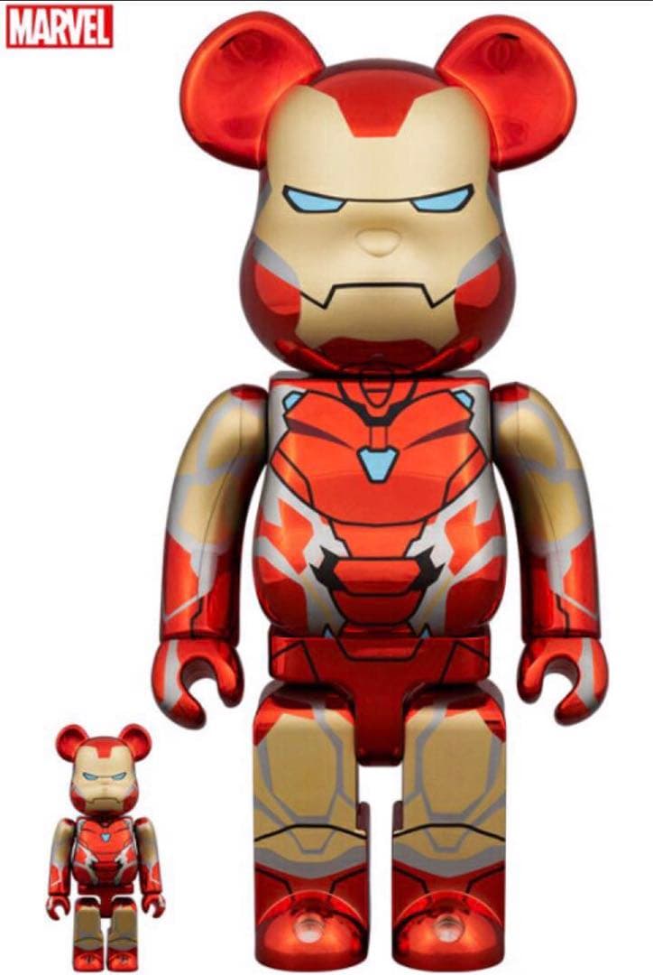 IRON MAN MARK85 CHROME Ver. 100％ & 400％