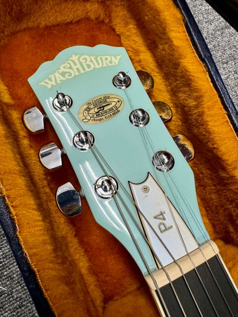 WASHBURN P4 Tiffany Blue 1997年製 NUNO