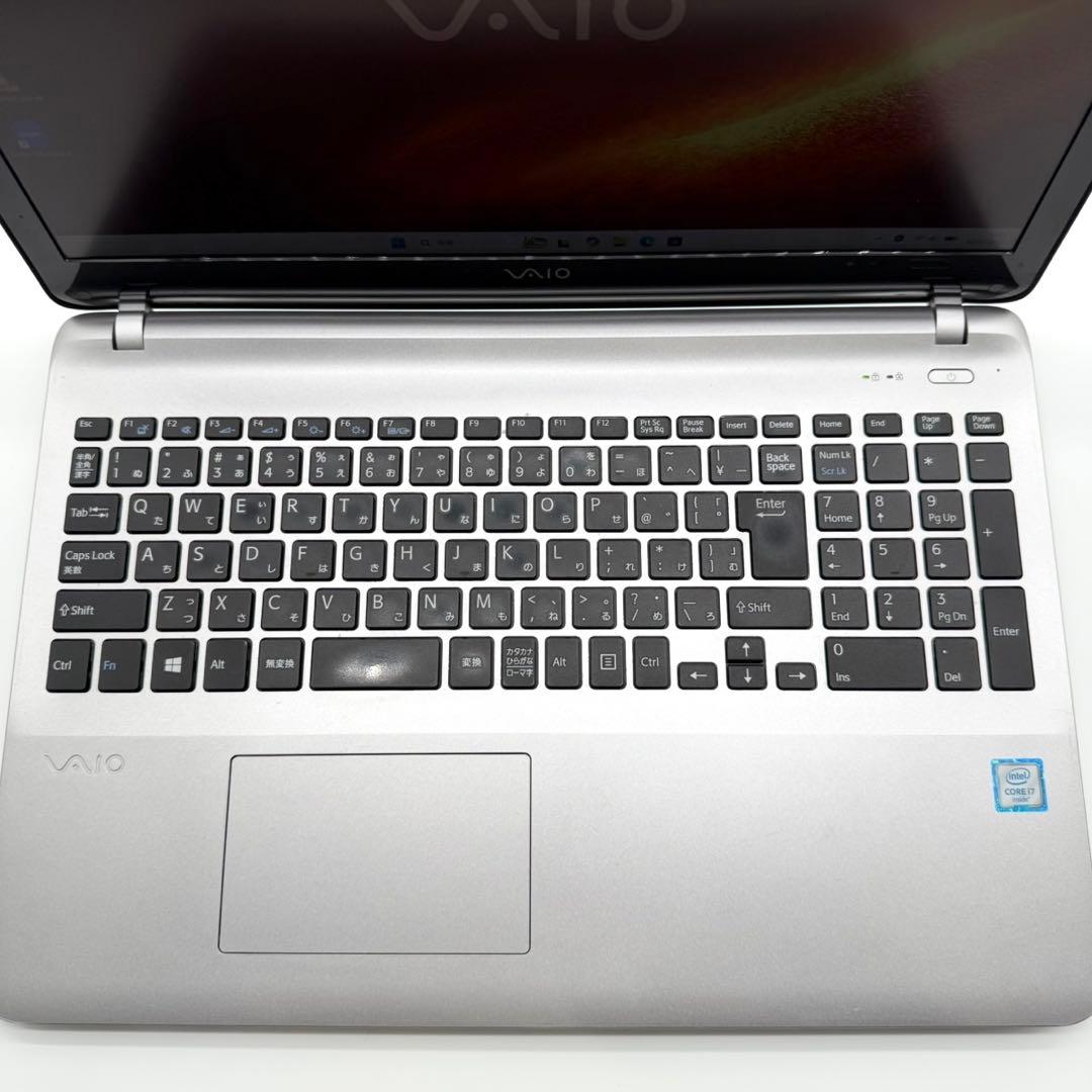 VAIOノートパソコンCore i7搭載 新品SSD 高速静音 Blu-ray