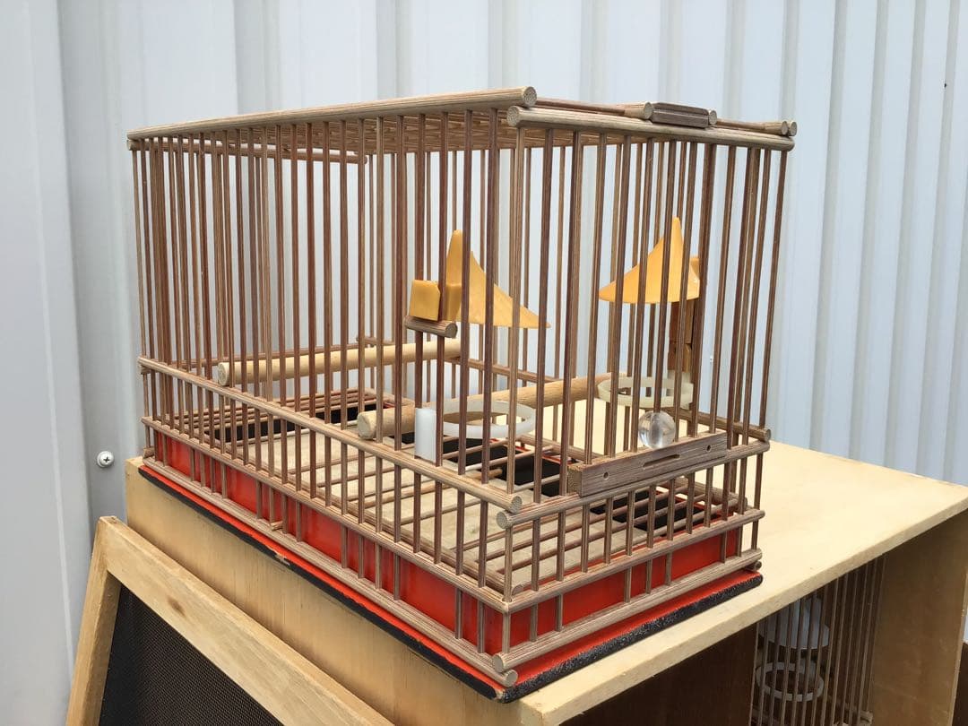 メジロ籠 4個 & 寝かせ箱 セット 美品 送料込み