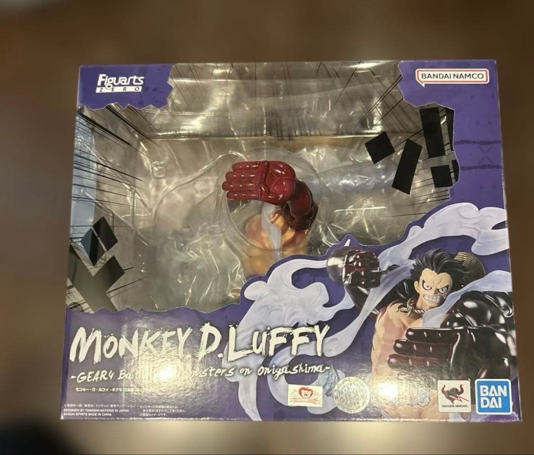 【 新品】フィギュアーツZERO ワンピース ルフィ ギア4 鬼ヶ島怪物決戦