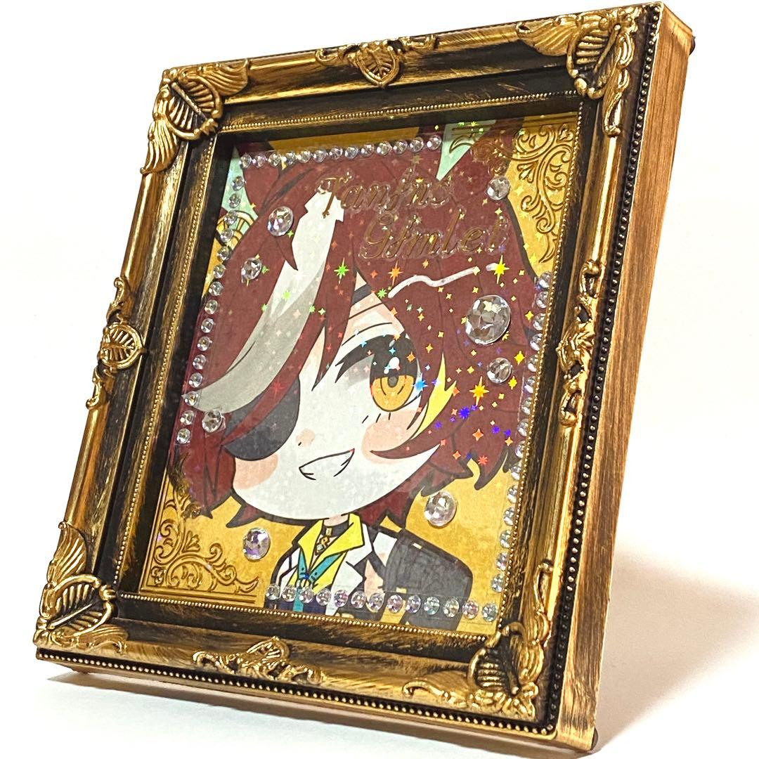 フレーム付き＊ウマ娘 シンボリクリスエス＆タニノギムレット 手描きイラスト色紙