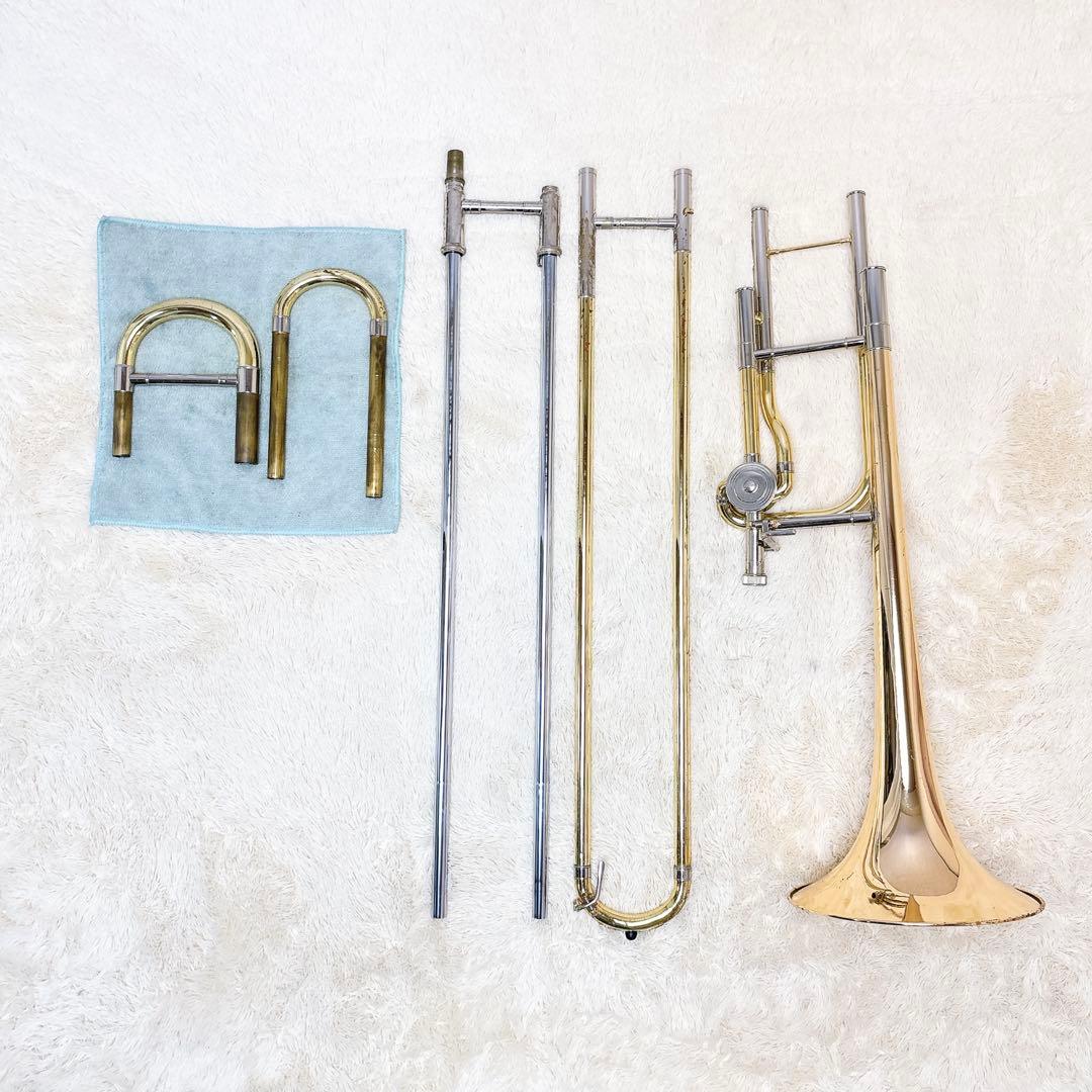 YAMAHA ヤマハ YSL-882B テナーバストロンボーン マウスピース付