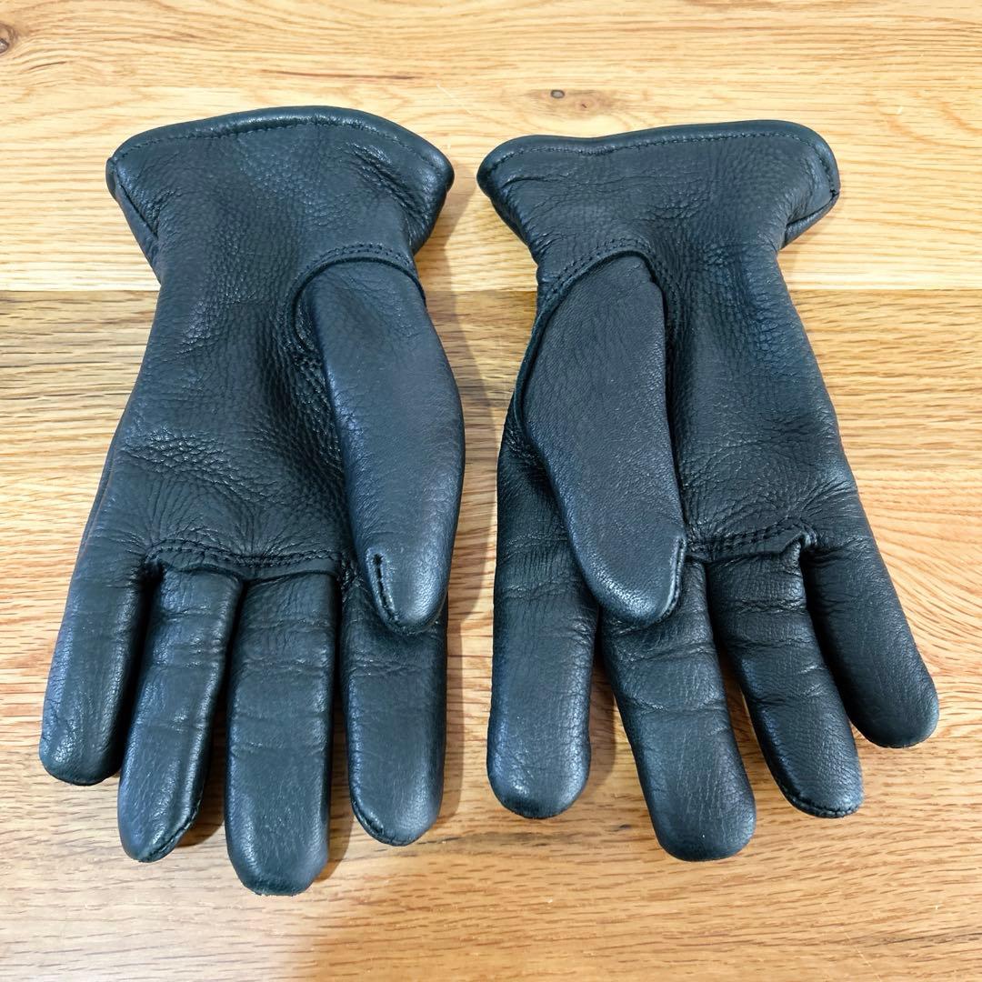 RED WING ブラックレザー手袋 ワークグローブSMALL