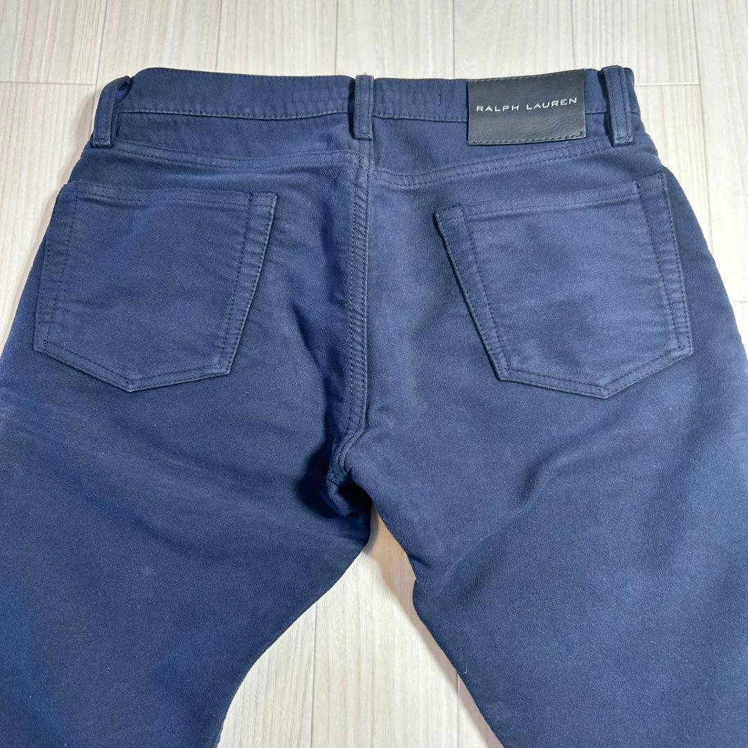 レア【RalphLauren】ラルフローレン ブラックレーベル コットンパンツ