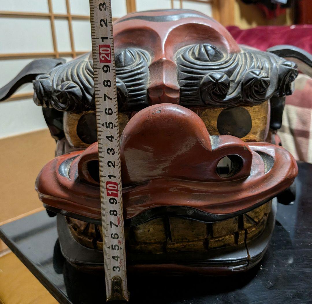 12月16日まで！◇獅子頭◇伝統工芸品　獅子舞